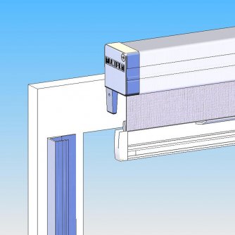 Compact-Line Klebemontage der Seitenführungen einfache Steckmontage